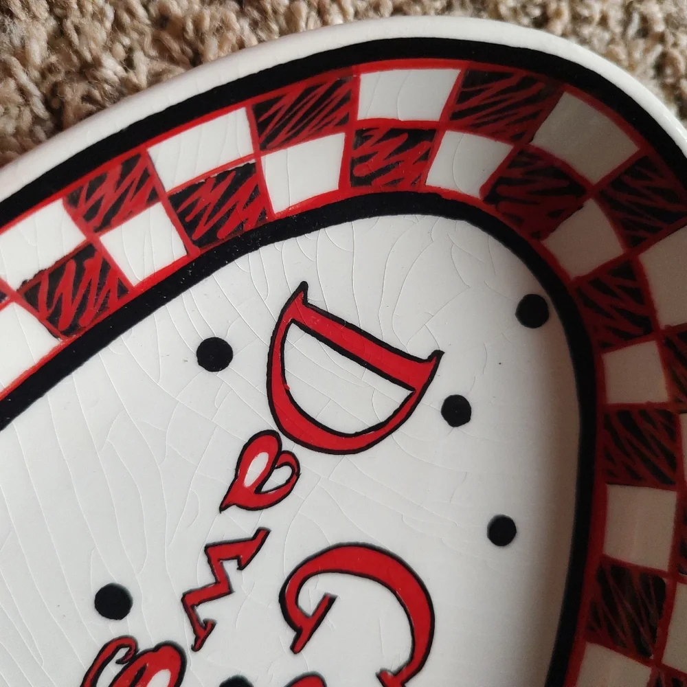 Georgia Bulldogs  Bowl - Red and Black